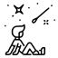 start-gazing-icon-black